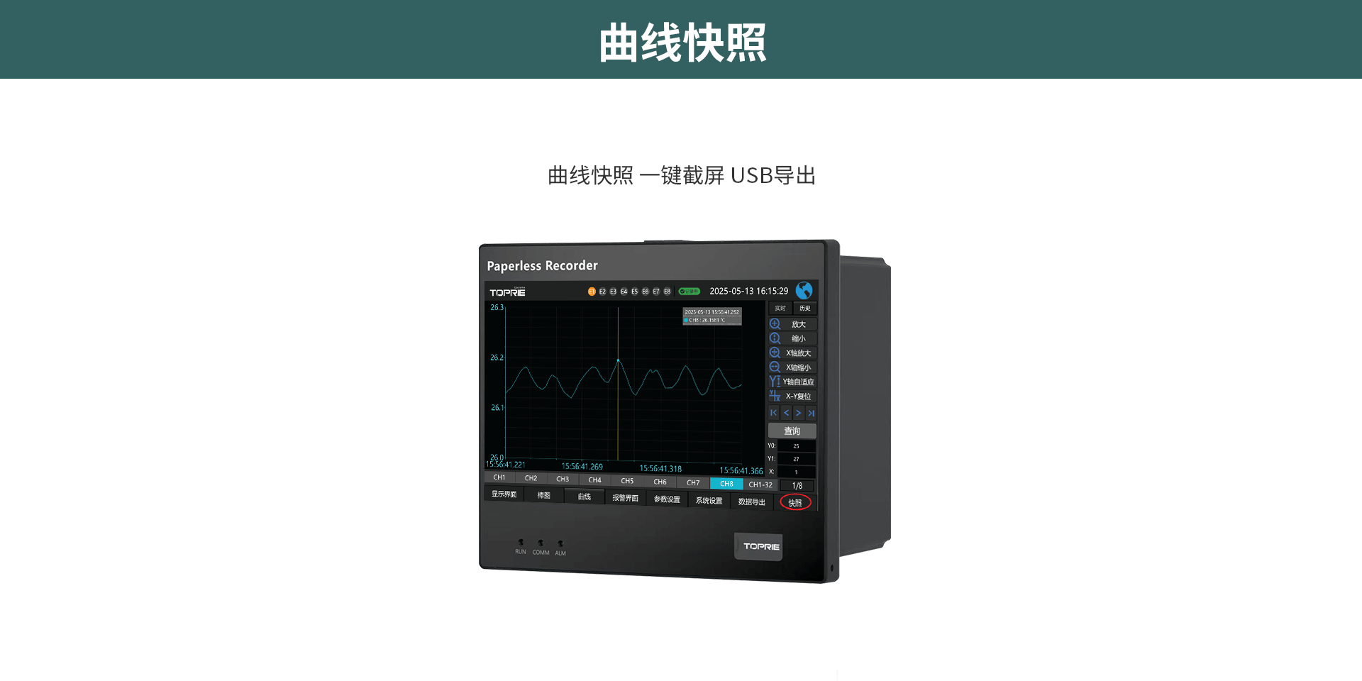 多路數(shù)據(jù)記錄儀